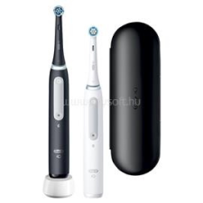 Oral-B iO Series 4 2 db-os matt fekete+fehér elektromos fogkefe szett (10PO010376) elektromos fogkefe