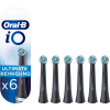 Oral-B iO Ultimate Clean Elektromos fogkefe Pótfej - Fekete (6db) (EB6)
