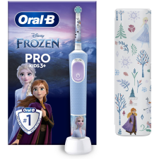 Oral-B Pro Kids Szónikus fogkefe tartóval - Kék/Jégvarázs (PRO KIDS 3+ FROZEN) elektromos fogkefe