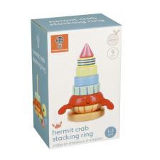 Orange Tree Toys Fa egymásra rakható játék rákkal, Narancsfa játékok fajáték