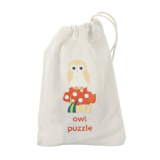 Orange Tree Toys Mini fa puzzle 3D bagoly, Narancsfa játékok puzzle, kirakós
