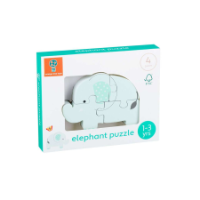 Orange Tree Toys Puzzle elefant din lemn, Narancsfa játékok puzzle, kirakós