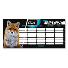  Órarend ARS UNA egylapos kétoldalas Spirit of nature órarend