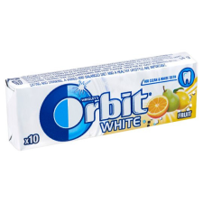  ORBIT WHITE FRUIT DRAZSÉ 14G &quot;R&quot; csokoládé és édesség