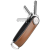 ORBITKEY Key Organizer Leather 2.0 - Acorn