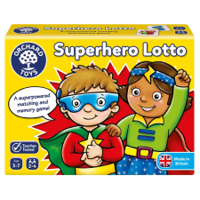 Orchard Toys Oktatási játék Superhero SUPERHERO LOTTO társasjáték