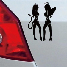  Ördög és angyal csaj autómatrica matrica