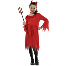 Ördög lány Red jelmez 8-10 év jelmez