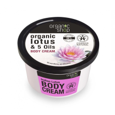  Organic Shop bio indiai lótusz testápoló krém 250 ml testápoló