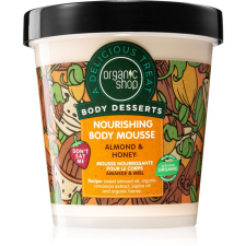 Organic Shop Body Desserts Almond & Honey testhab a táplálásért és hidratálásért 450 ml tusfürdők