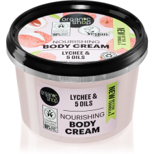 Organic Shop Lychee & 5 Oils ápoló testkrém 250 ml testápoló