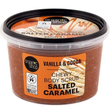 Organic Shop Salted Caramel testradír vaníliával és kakaóval, 250 ml testradír
