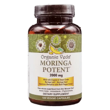 ORGANIC VEDA Moringa kapszula 120db vitamin és táplálékkiegészítő