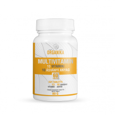  Organika multivitamin tabletta 60 db vitamin és táplálékkiegészítő