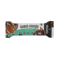Organika rumos-kakaós szelet 30 g csokoládé és édesség