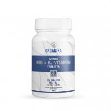 Organika szerves mg+b6-vitamin tabletta 60 db vitamin és táplálékkiegészítő