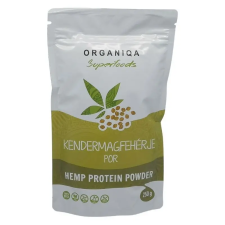 Organiqa Hemp Protein powder  kendermag fehérje por250g vitamin és táplálékkiegészítő