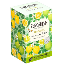ORGANSIA BIO Lemon Lime & Mint 18×1,8 g tea