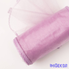  Organza szegett 12cm x 8,2m - Levendula dekorációs kellék