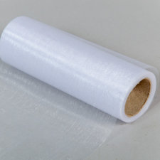  Organza tekercs 01 fehér 15cmx10m dekorációs kellék