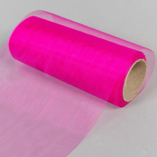  Organza tekercs 27 pink 12cmx10m dekorációs kellék