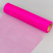  Organza tekercs 27 pink 23cmx10m dekorációs kellék
