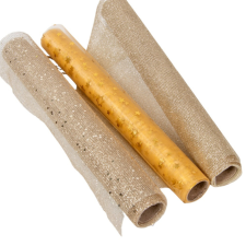  Organza tekercs pezsgő mintás 35x200cm dekorációs kellék