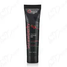 Orgie - Lube Tube Flavored Intimate Síkosító Eper 100 ml síkosító