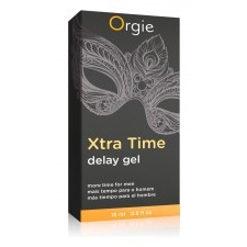 Orgie Xtra Time - ejakuláció késleltető gél férfiaknak (15ml) 15 ml potencianövelő
