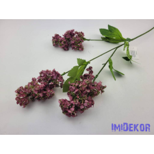  Orgona 3 fejes ág 66 cm - Mályva dekorációs kellék