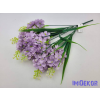  Orgona 7 ágú selyem csokor 38cm - Világos Lila