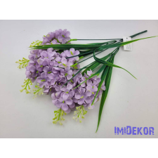  Orgona 7 ágú selyem csokor 38cm - Világos Lila dekorációs kellék
