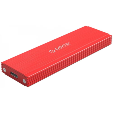 Orico PRM2-C3-RD-BP M.2 USB Type-C SSD ház - Piros asztali számítógép kellék