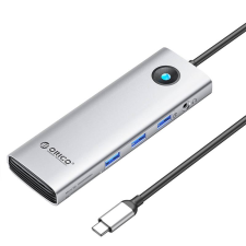 Orico USB-C notebook dokkoló ezüst (PW11-10P-SV) (PW11-10P-SV) laptop kellék