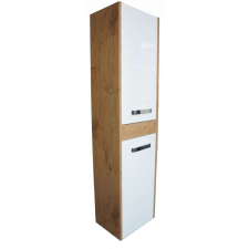 Orient Fali függesztett állószekrény magas, polcos ORIENT 40x160x33 cm fürdőszoba bútor