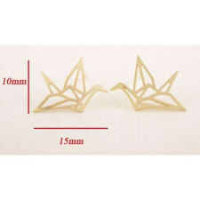 Origami fülbevaló fülbevaló