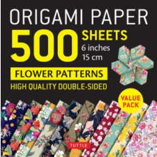  Origami Paper 500 sheets Flower Patterns 6" (15 cm) naptár, kalendárium