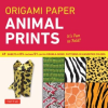  Origami Paper - Animal Prints - 8 1/4" - 49 Sheets