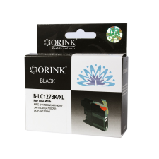ORINK Brother LC127XL tintapatron black ORINK nyomtatópatron & toner