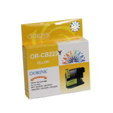ORINK Brother LC223XL tintapatron yellow (utángyártott Orink) nyomtatópatron & toner