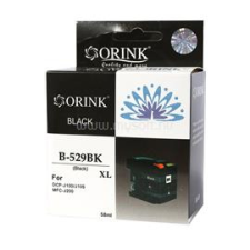 ORINK Brother LC529XL tintapatron black ORINK (BROLC529XL) nyomtatópatron & toner