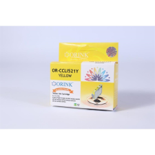 ORINK Canon CLI521 tintapatron yellow, ORINK nyomtatópatron & toner