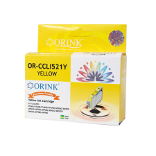 ORINK Canon CLI521 tintapatron yellow ORINK nyomtatópatron & toner
