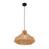 Orion Basket fekete-natúr függesztett lámpa (ORI-HL 6-1813/1) E27 1 izzós IP20