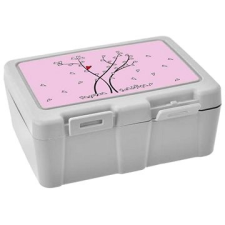Orion Box UH Lunch uzsonnásdoboz 18x14x7,5 cm osztott SZÍVvel uzsonnás doboz