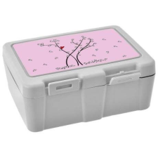 Orion Box UH Lunch uzsonnásdoboz 18x14x7,5 cm osztott SZÍVvel (154038) uzsonnás doboz