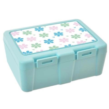 Orion Box UH Lunch uzsonnásdoboz 18x14x7,5 cm osztott virágokkal (154035) uzsonnás doboz