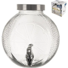 Orion Citrus üveg palack fém csappal, 5,4 l konyhai eszköz