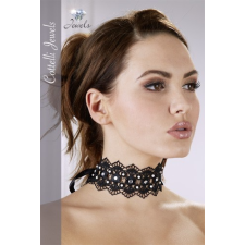 Orion - Cottelli Collection Embroidered Choker+Rhinestones egyéb erotikus kiegészítők nőknek