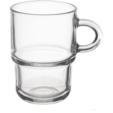 Orion Cozy UK129676 egymásba rakható bögre 0,35 l, 6 db, üveg bögrék, csészék